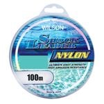 100m Spool of Wilson Nylon Shock Leader - Monofilament Fishing Leader Material [Breaking Strain: 150lb]