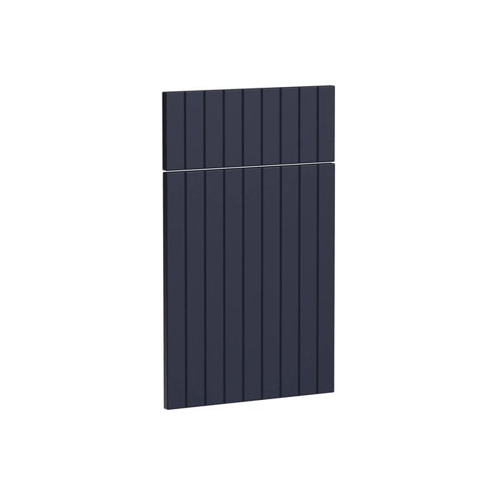 Kaboodle 450mm Berry Blue V-Groove 1 Door/1 Drawer Panels
