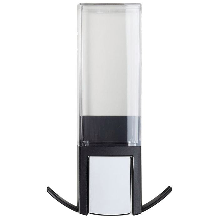 Better Living 500ml Matte Black Clever Single Chamber Shower Dispenser