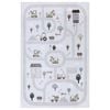 MaxFind 100 x 150cm Kids Washable Easy Street Rug