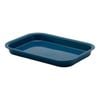 Kh Rectangular Serving Tray Polypropylene Blue 12 Pack Commercial Food Tray