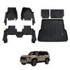 AUSGO Floor Mats Boot Liner Back Seat Protector Set for Lexus GX550 Overtail 5-Seat 2024-Onwards Floor Liners Cargo Mat