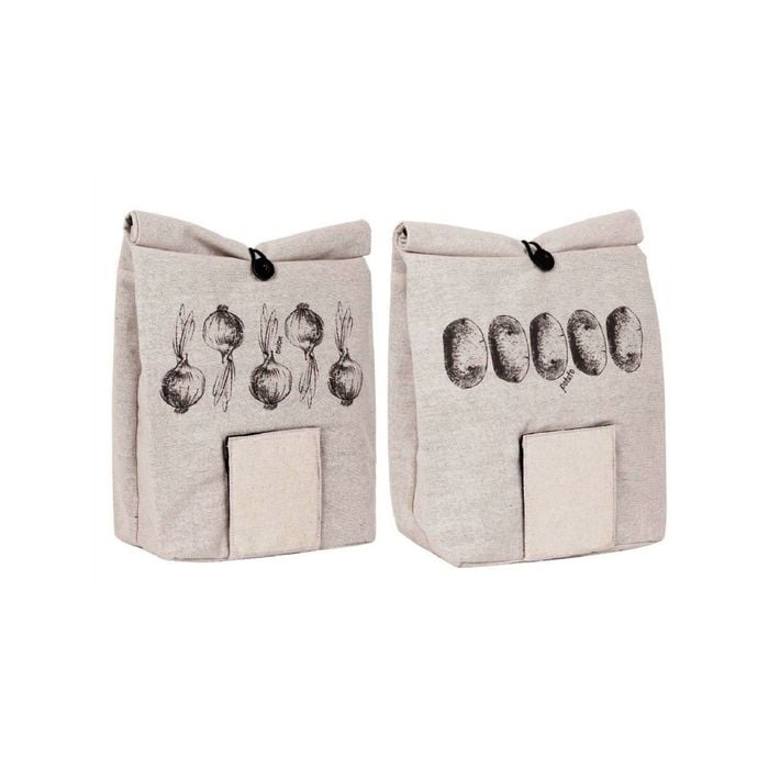 White Magic Potato and Onion Storage Bag Set