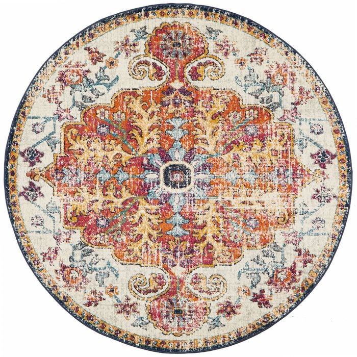 Sense 254 White 240X240Cm Rug