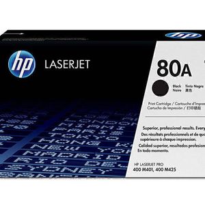 HP #80A Black Toner CF280A