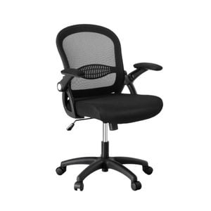 Artiss Ergonomic Mesh Office Chair Lumbar Support Flip-up Arms Desk Chair Black
