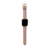 Genuine Leather Watch Band Strap - For Apple iWatch Ultra [42mm Series 3] 44mm 45mm 46mm 49mm (Pink)