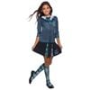 Harry Potter Slytherin Kids Girls Top Dress Up Halloween Party Costume Size 5-7y