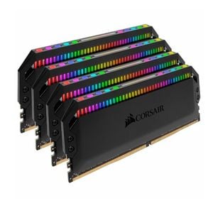 (ls) Corsair Dominator Platinum Rgb 32gb (4x8gb) Ddr4 3200mhz Cl16 Dimm Unbuffered Xmp 2.0 Base Spd