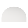 Barelli  800 × 1200 × 5mm Signature High Specification Polished Edge Arch Frameless Mirror