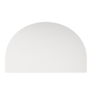 Barelli  800 × 1200 × 5mm Signature High Specification Polished Edge Arch Frameless Mirror