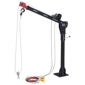 Fiernero 800kg Electric Crane Hoist Winch 12V – Swivel Lift