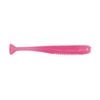5 Pack of 3.5 Inch Zman Drop Kickerz Soft Plastic Lures - PINK GLOW