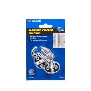 Zenith Cabin Hook 65mm Chrome Plated