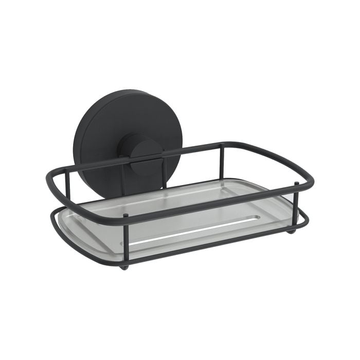 Fusion-Loc 8kg Estate Matte Black Soap Dish