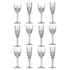RCR Crystal 12 Piece Brillante Glass Stemware Set