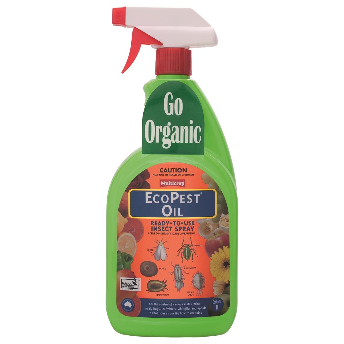 Multicrop 1L EcoPest Oil Insect Spray - Bunnings Australia