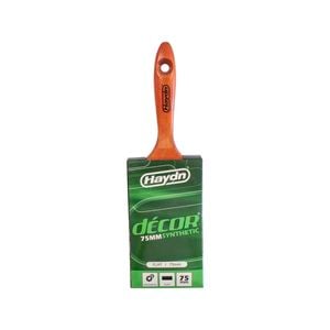 Haydn 75mm Decor Synthetic Flat Paint Brush