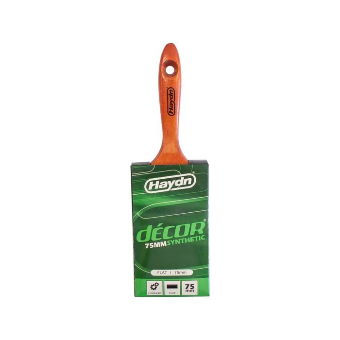 Haydn 75mm Decor Synthetic Flat Paint Brush