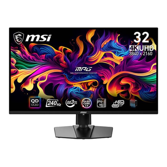MSI MPG 321URX QD-OLED 32" 4K UHD 0.03ms 240Hz Adaptive Sync Gaming Monitor
