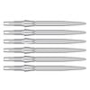 2x 3pc Target Swiss Storm Dart Point Replacement Spare Tip 35mm Silver