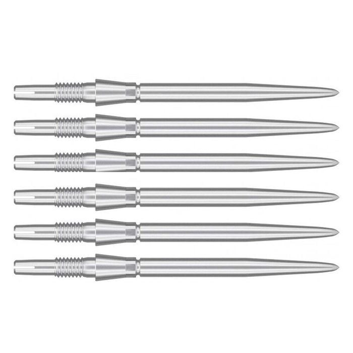 2x 3pc Target Swiss Storm Dart Point Replacement Spare Tip 35mm Silver