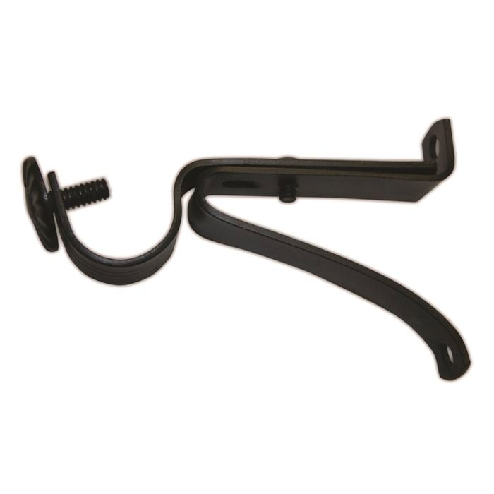Windoware Curtain Rod Bracket 75-100mm Wrought Iron 2pk