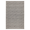 Fab Habitat 200x300cm Black And White Moti Diamond Polypropylene Outdoor Rug