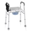 Altus Heavy Duty Bedside Commode  Raised Toilet Seat Shower Chair