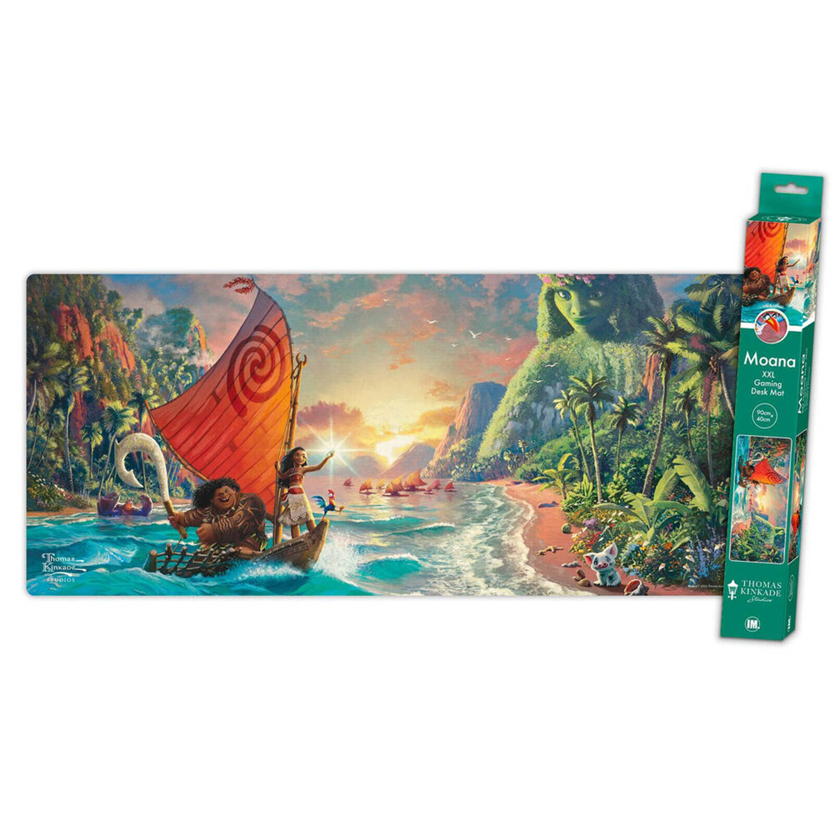 Disney Thomas Kinkade Moana Gaming Keyboard and Mouse Mat XXL ...