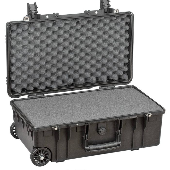 Explorer 5221hlb Black Heavenly Light Waterproof Wheeled Foam Filled Case