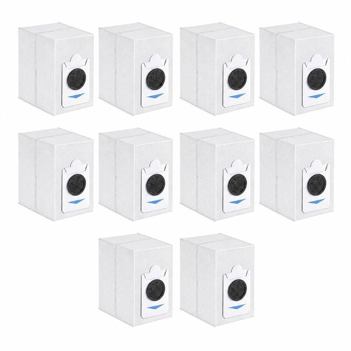 Hygieia Antibacterial Dust Bags for ECOVACS DEEBOT X2, X5 & T30S PRO Series  – 10 Pack