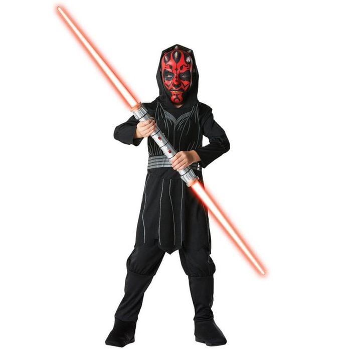 Darth Maul Deluxe Child Halloween Costume with Mask by Star Wars, 3-5 Years
