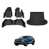 AUSGO Floor Mats & Boot Liner Set for KIA Sportage Hybrid S/SX NQ5 2021-2025 Car Floor Liners Cargo Mat