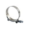 60-68mm T-bolt Hose Clamp Suits Silicone Hose, Stainless Steel