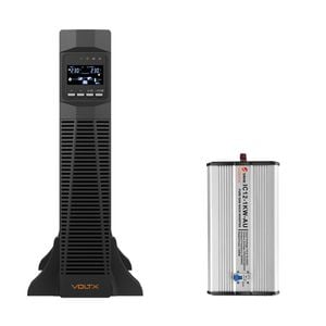 VoltX UPS 1000VA 1000W + 12V 1KW Inverter Home Backup Battery Power System