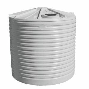 Clark Tanks 9092L Round Poly Water Tank - White