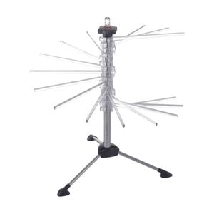 Marcato Pasta Drying Rack Tacapasta W/ 16 Rods & Up to 2kg Capacity Silver