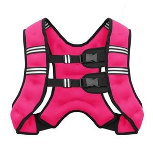 Fohoa 8kg Adjustable Weight Vest Pink