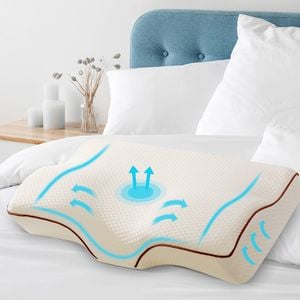 Giselle Cervical Pillow Memory Foam Contour Pillow Neck Support