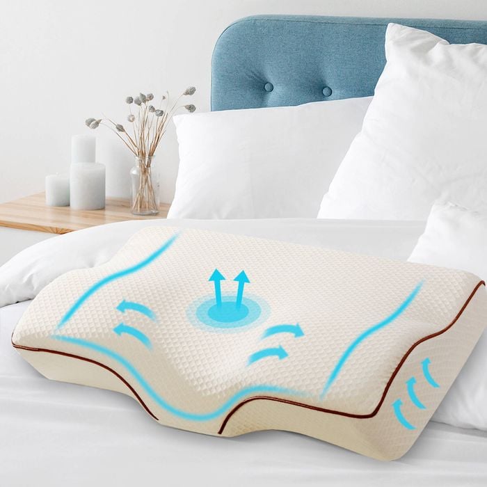 Giselle Cervical Pillow Memory Foam Contour Pillow Neck Support