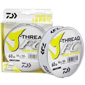 Daiwa JThread Fluorocarbon Fishing Leader 50m 60lb