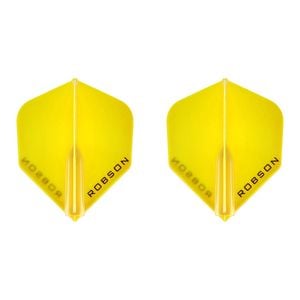 2x 3pc Robson Plus Dart Flights Standard Set - Blue Crystal