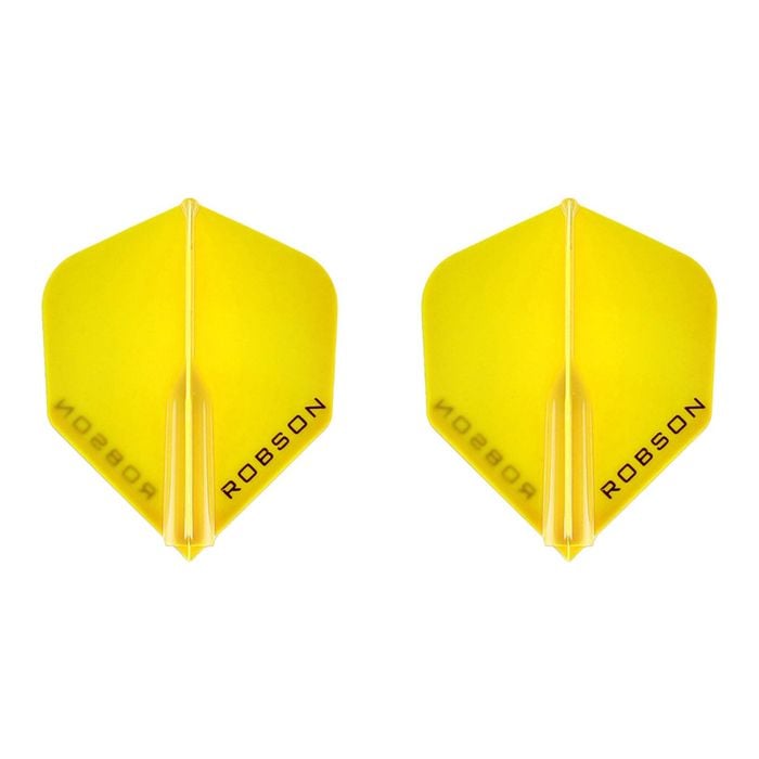 2x 3pc Robson Plus Dart Flights Standard Set - Blue Crystal