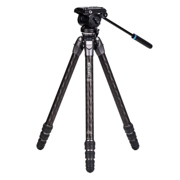 Benro Tortoise 34CLV Carbon Fibre Tripod Kit w/ Twist Lock 164cm