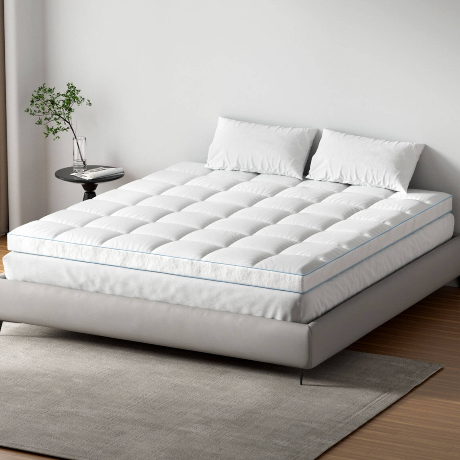 Giselle 10cm Bamboo Mattress Topper Pillowtop King