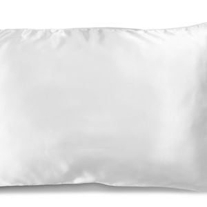 Ardor White Silk Pillowcase White