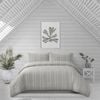 Ardor Boudoir Queen Coastal Grey Sommer Quilt Cover Set