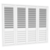 EasyAS 1810 x 1500mm White Adjustable Plantation Shutter