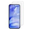 2 Pack MEZON Google Pixel 9a Clear Tempered Glass Screen Protectors